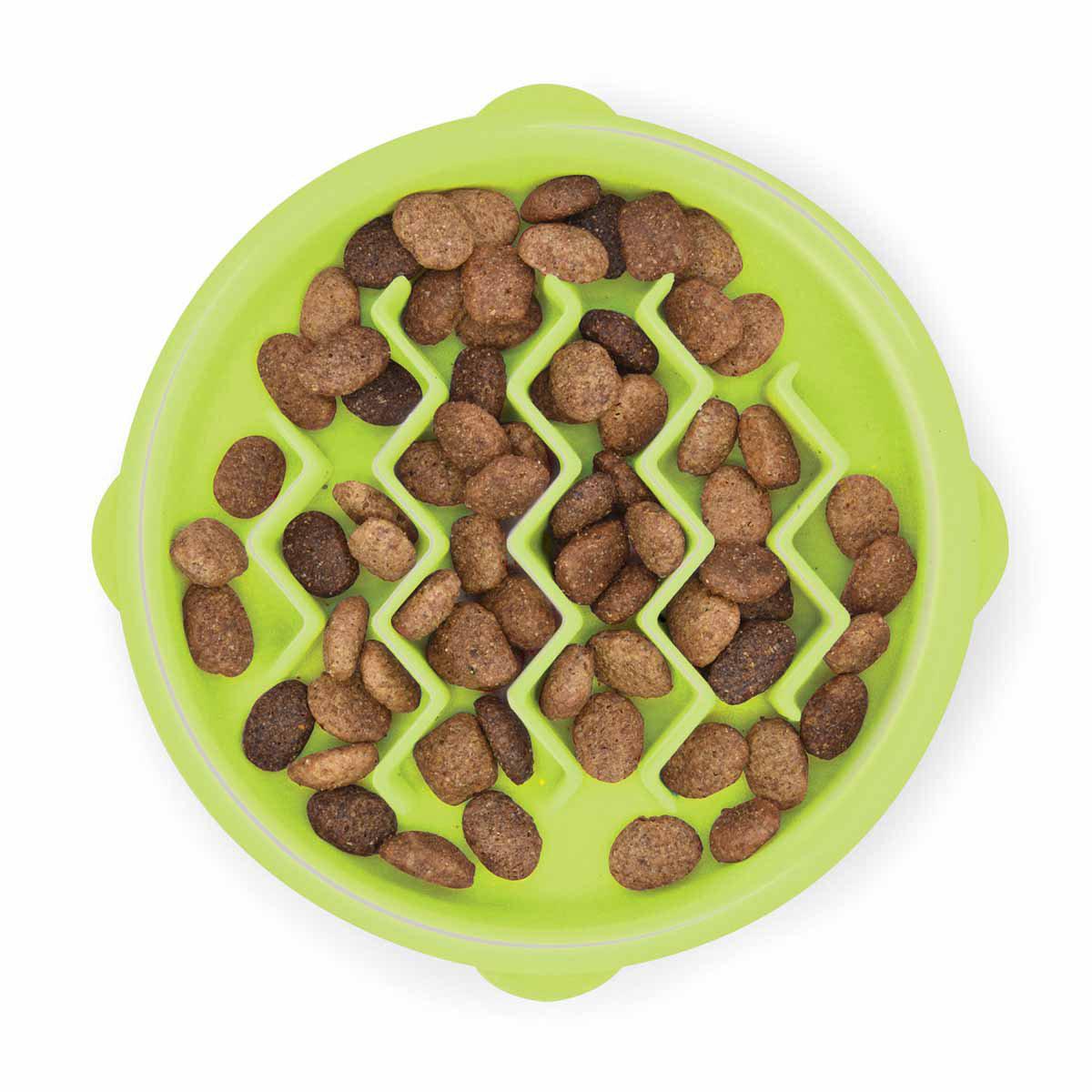 NINA OTTOSSON Petstages Kitty Slow Feeder Green 14Cm