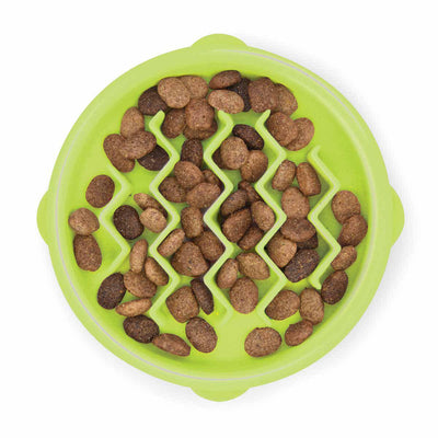 NINA OTTOSSON Petstages Kitty Slow Feeder Green 14Cm