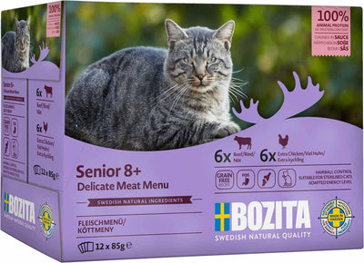 BOZITA BOZITA FELINE SENIOR I SÅS MULTIBOX 1,02KG