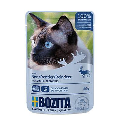 BOZITA BOZITA FELINE REN IGELÉ POUCH 85GR