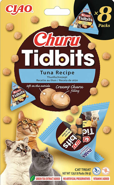 CHURU Cat Tidbits Tuna - Handla på Gaston