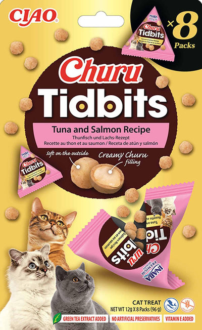 CHURU Cat Tidbits Tuna/Salmon - Handla på Gaston