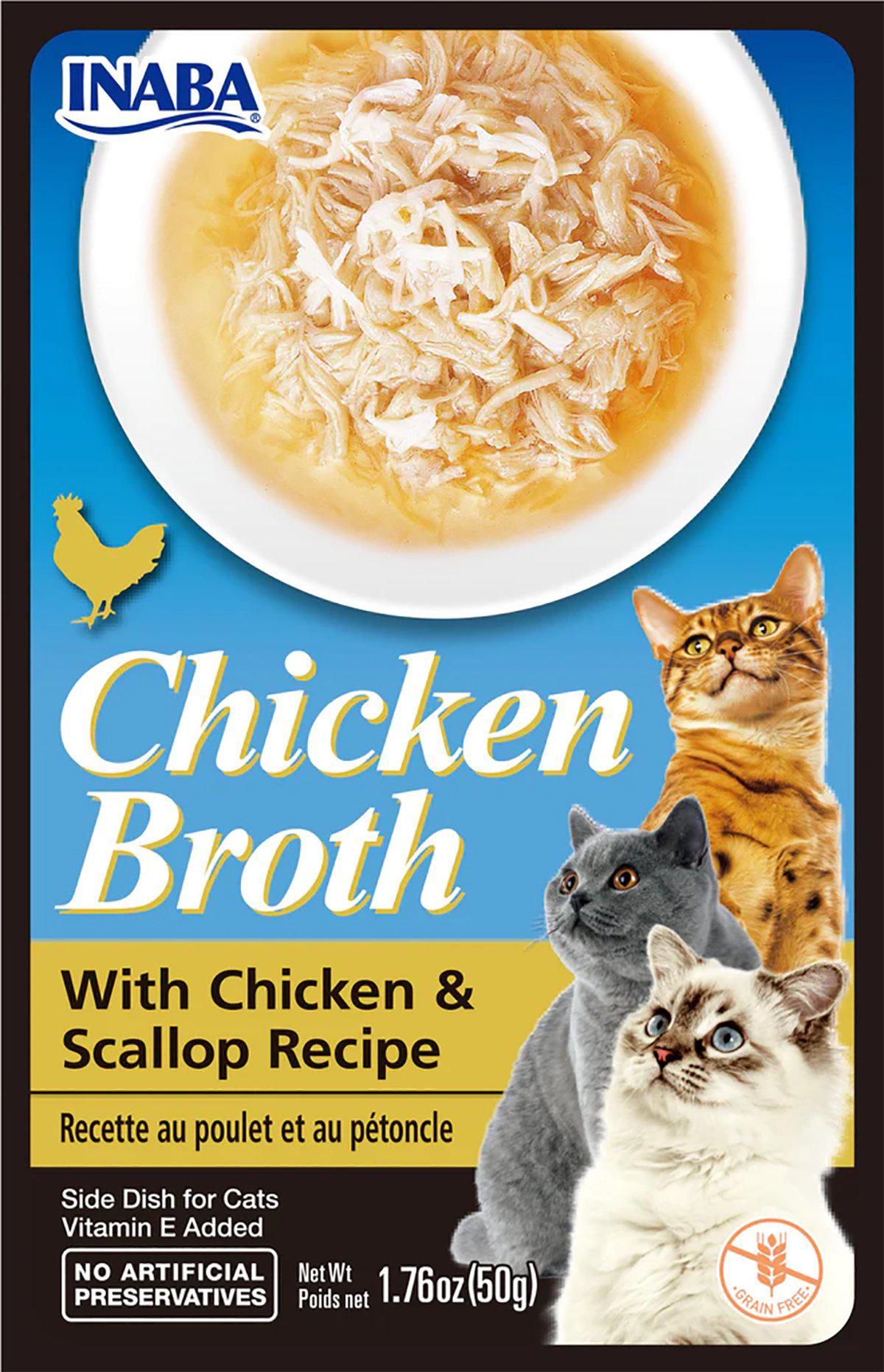CHURU Chicken Broth With Chicken & Scallops 40G