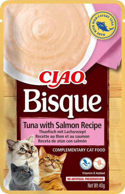 CHURU Bisque With Tuna And Salmon 40G