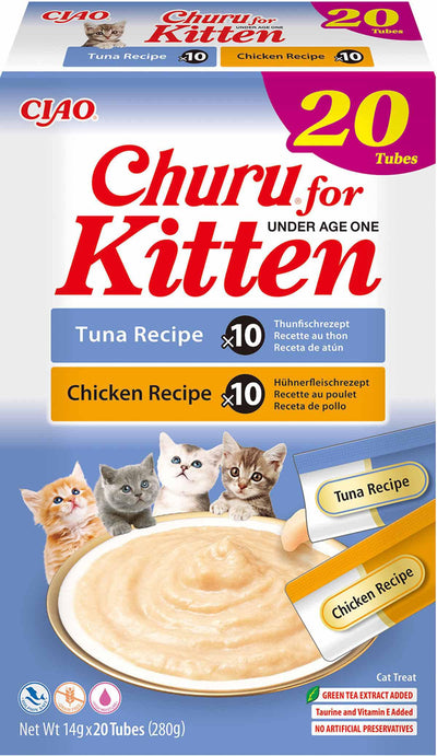 CHURU Kitten Chicken Under Age 1
