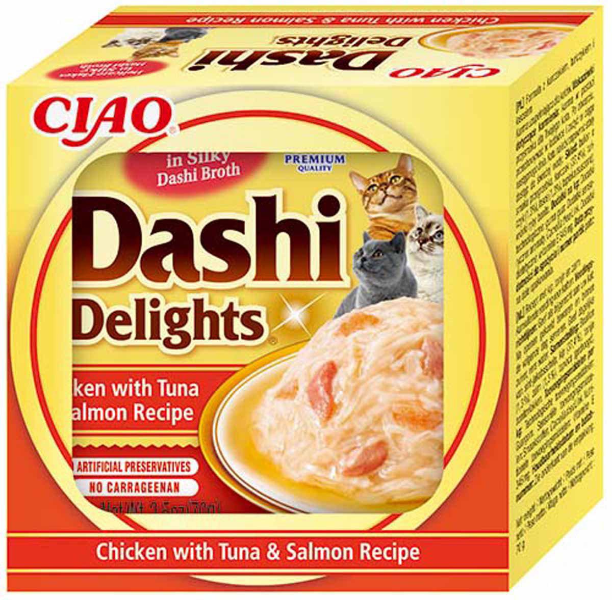 DASHI DELIGHTS Tuna/Salmon 70G