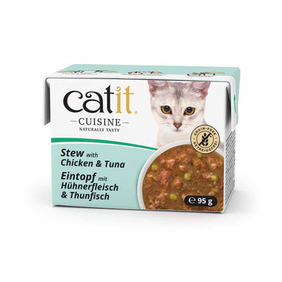 CATIT Cuisine Stew Chicken & Tuna 95G