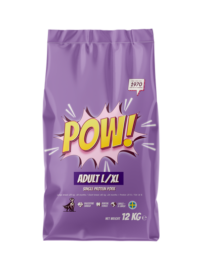 POW! Dog Adult Large / X-Large Pork