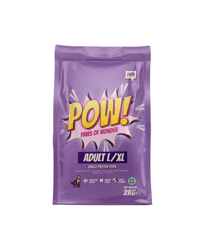 POW! Dog Adult Large / X-Large Pork