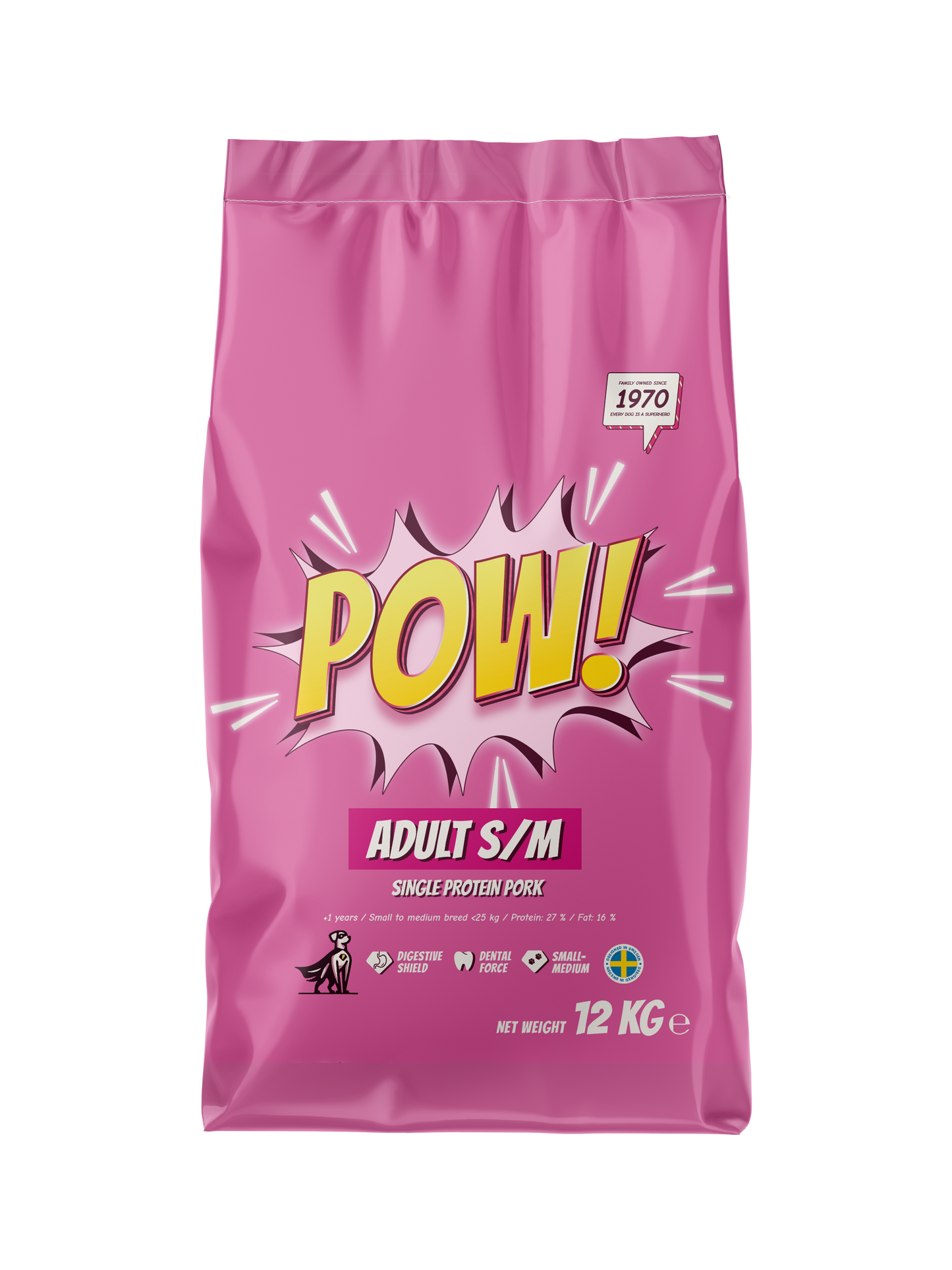 POW! Dog Adult Small / Medium Pork