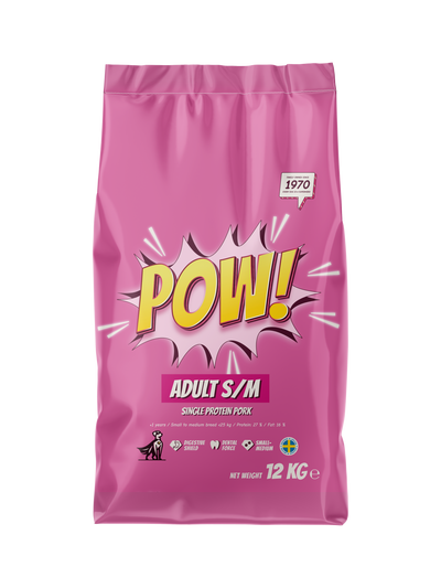 POW! Dog Adult Small / Medium Pork