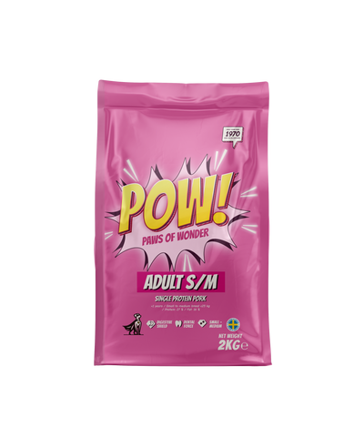 POW! Dog Adult Small / Medium Pork