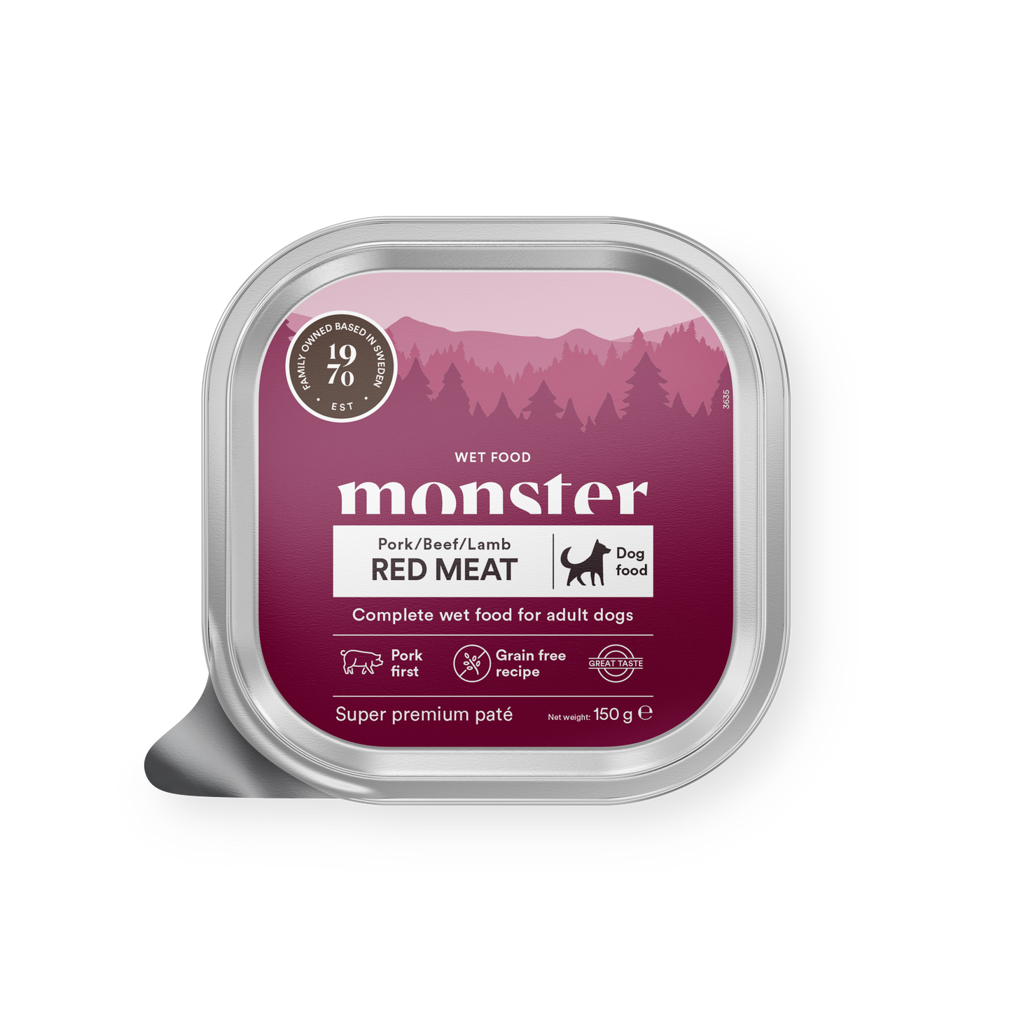 Monster Dog Red Meat Paté