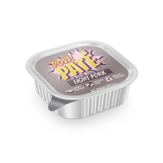 POW! Dog Light Pork Paté - Handla på Gaston