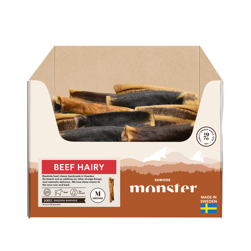 Monster Raw Beef Hairy Medium