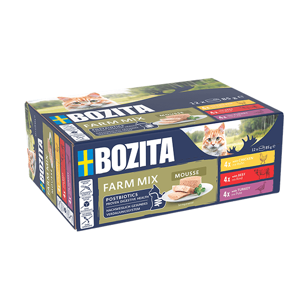 Bozita Mousse Mixed Farm - Handla på Gaston