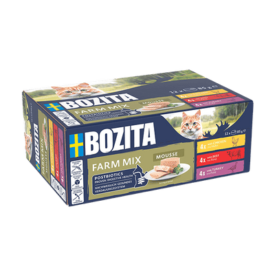 Bozita Mousse Mixed Farm - Handla på Gaston