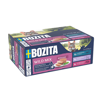 Bozita Mousse Mixed Wild - Handla på Gaston