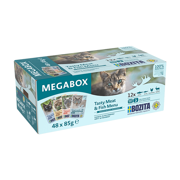 Bozita cat pouch CIS Megabox - Handla på Gaston