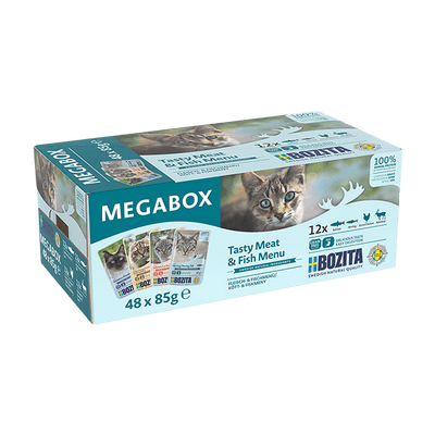 Bozita cat pouch CIS Megabox - Handla på Gaston