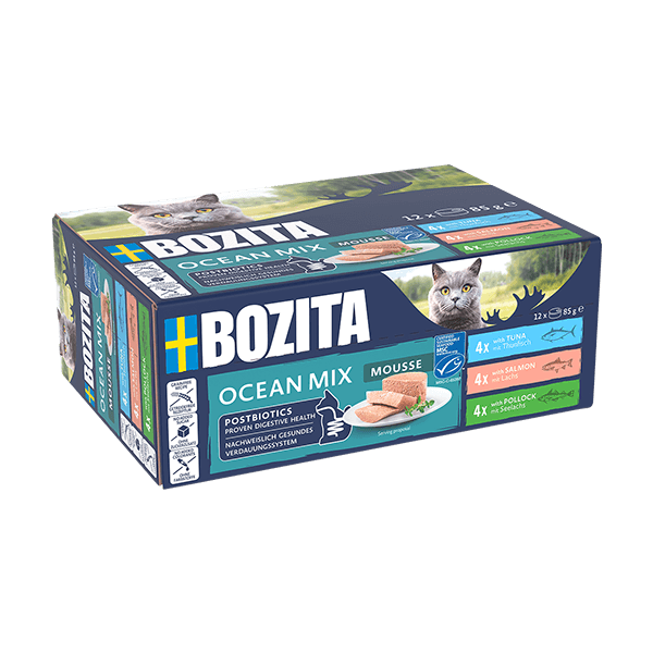 Bozita Mousse Ocean Mix - Handla på Gaston
