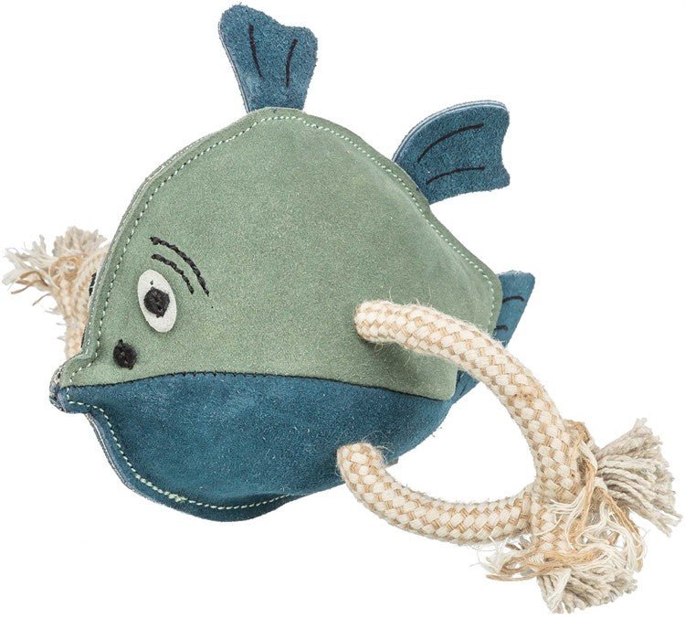 Trixie Fisk Läderleksak - Handla på Gaston