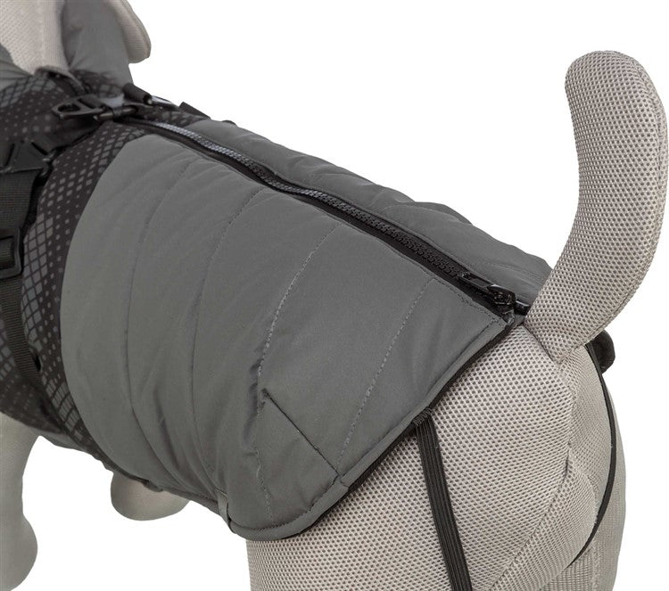 Trixie Pontis Reflextäcke Med Sele Grå