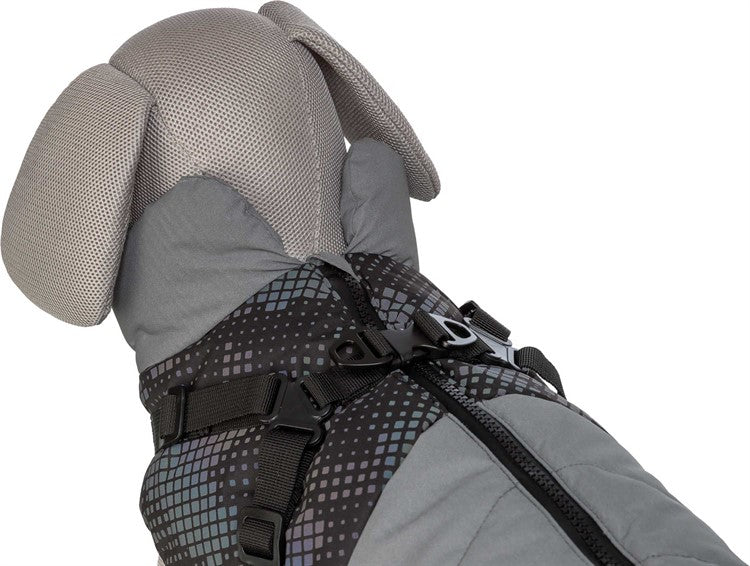 Trixie Pontis Reflextäcke Med Sele Grå