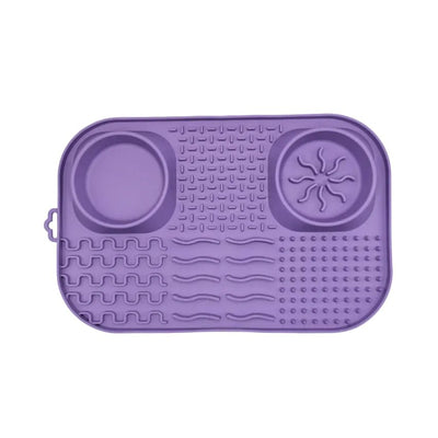 Fiboo Buffématta Lila - Handla på Gaston