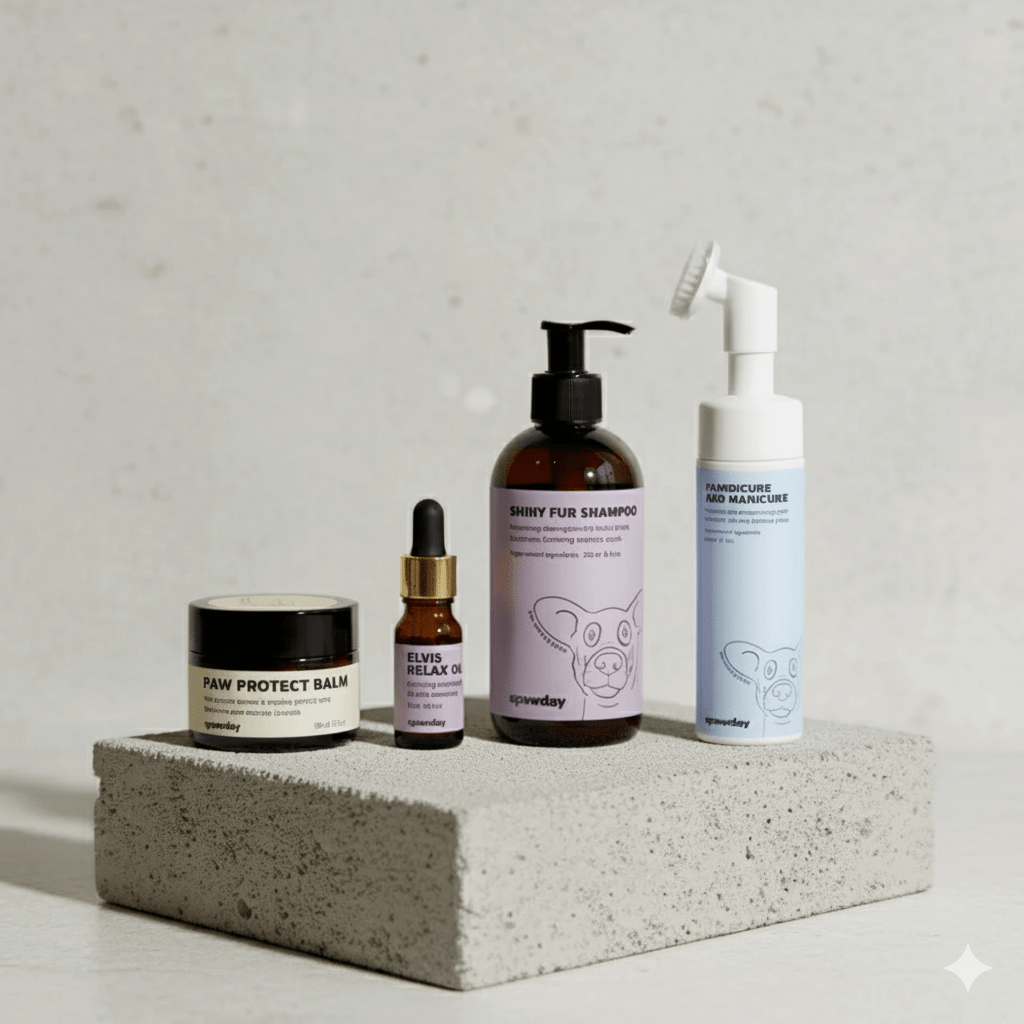 Spawday Elvis Spaw Kit - The Complete Dog Care Ritual - Handla på Gaston