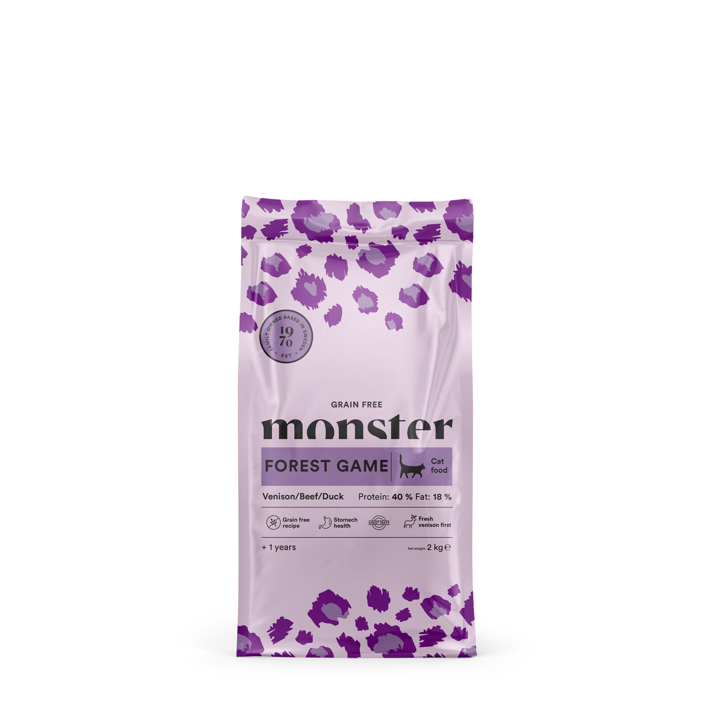 Monster Cat Grain Free Forest Game
