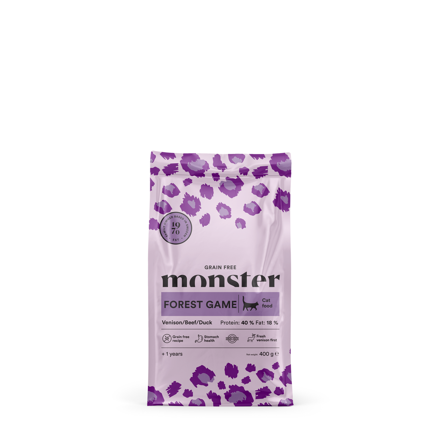 Monster Cat Grain Free Forest Game