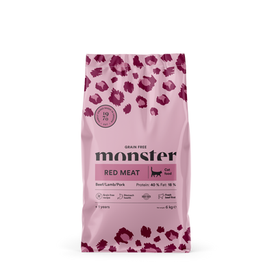 Monster Cat Grain Free Red Meat