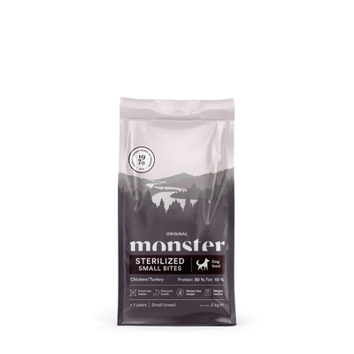 Monster Dog Original Sterilized Chicken/Turkey Small Bites
