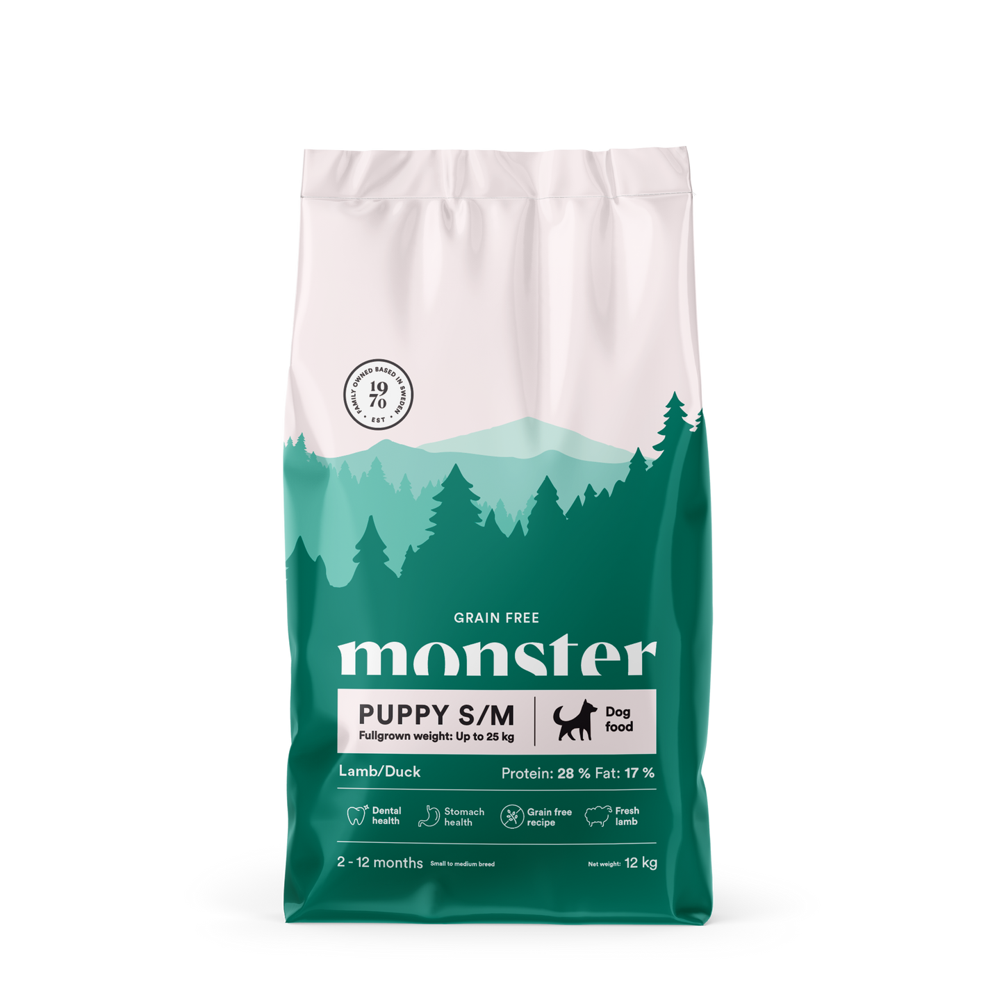 Monster Dog Grain Free Puppy All Breed Lamb/Duck