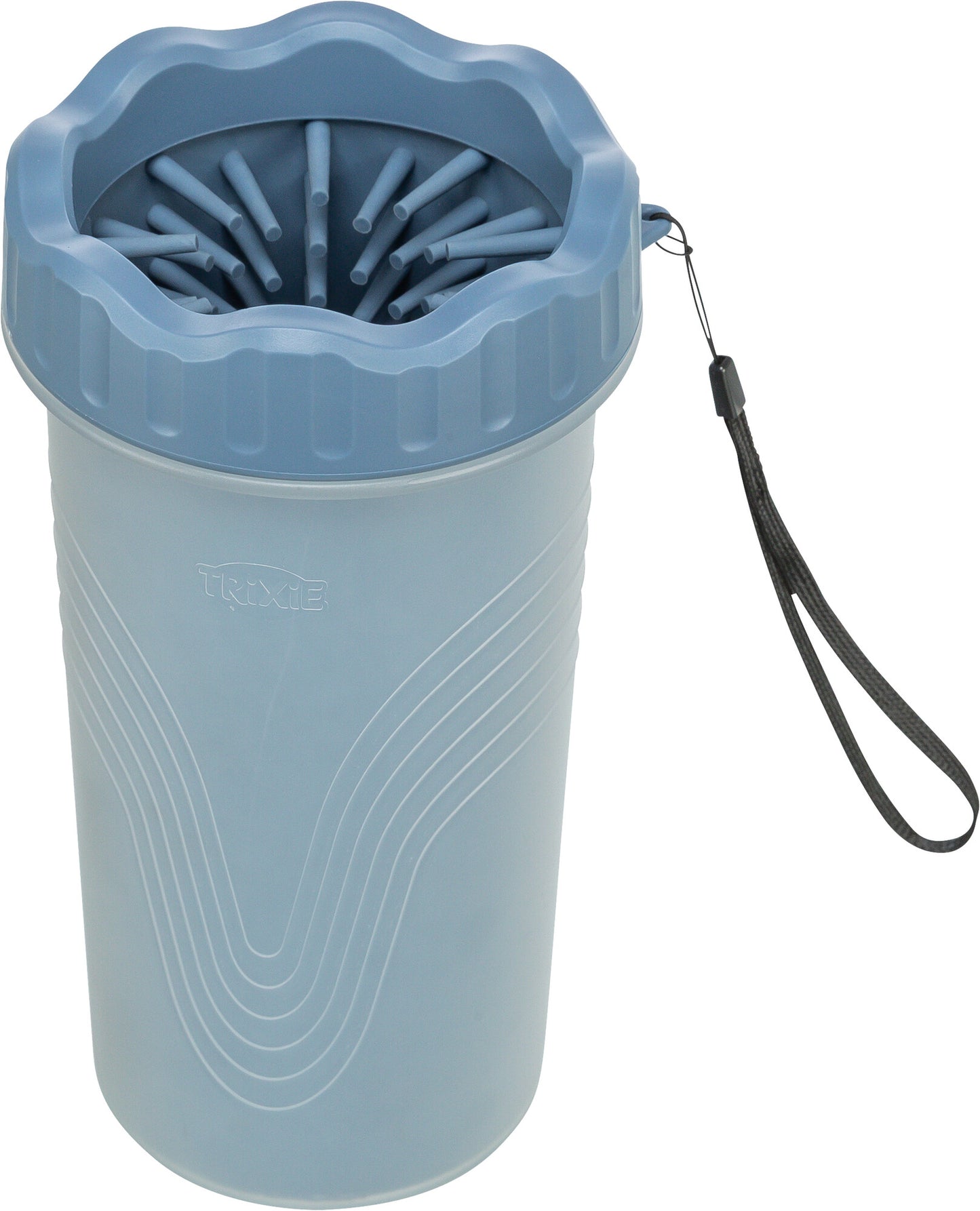 TRiXiE Tasstvätt, silikon/PP, L-XL, blå