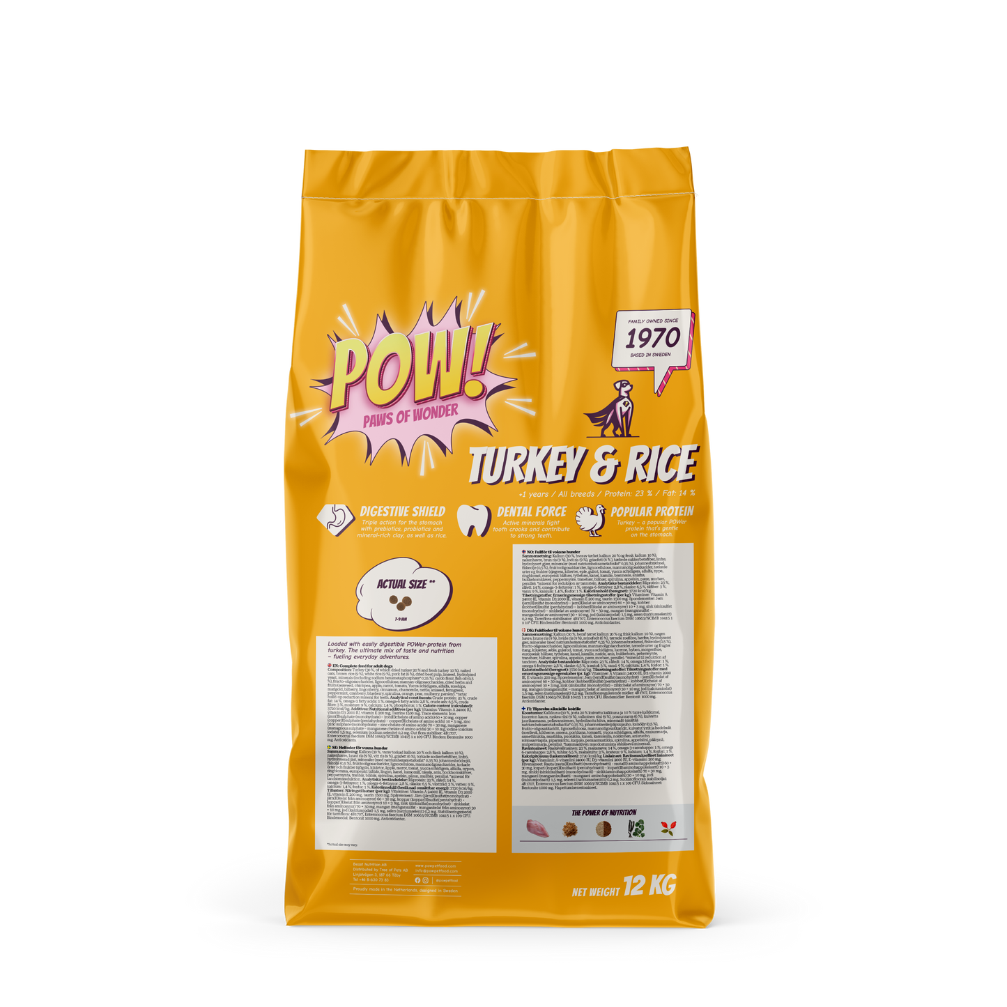 POW! Dog Adult Turkey & Rice