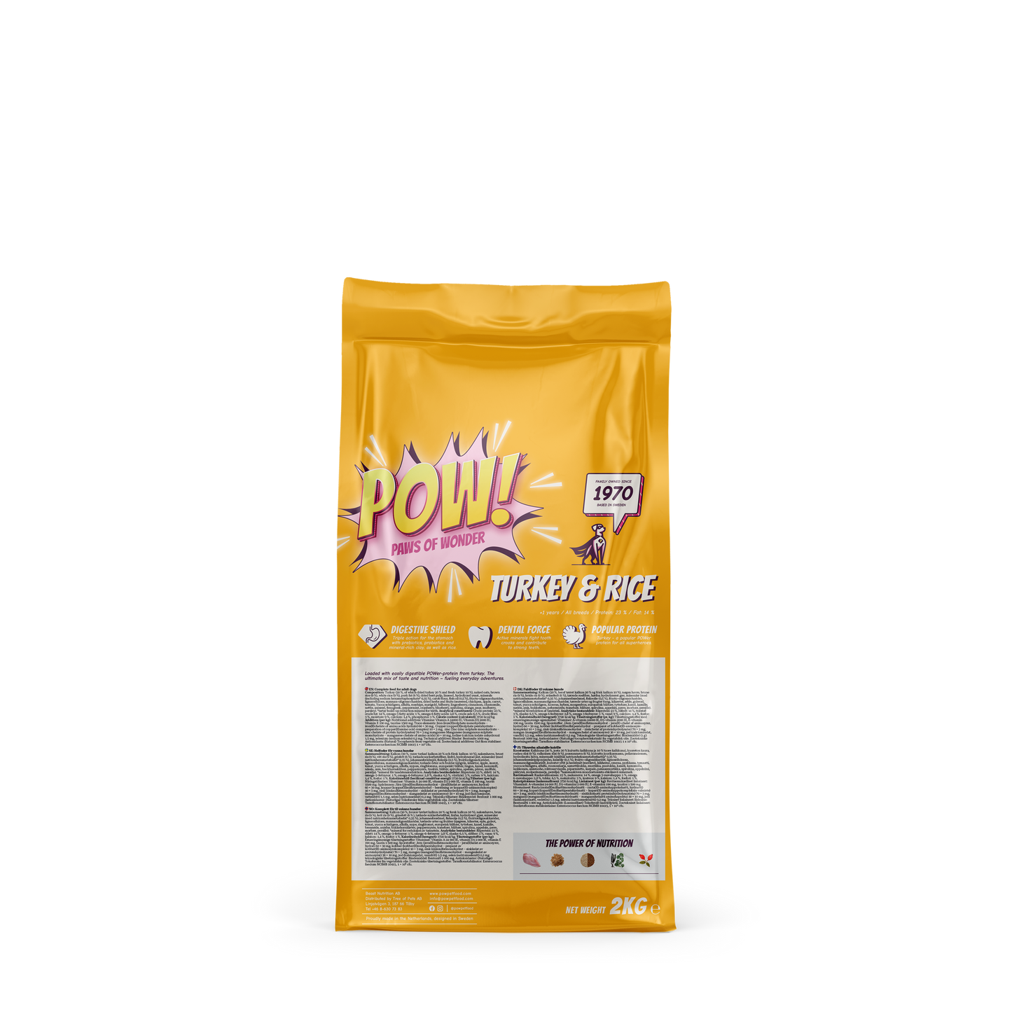 POW! Dog Adult Turkey & Rice