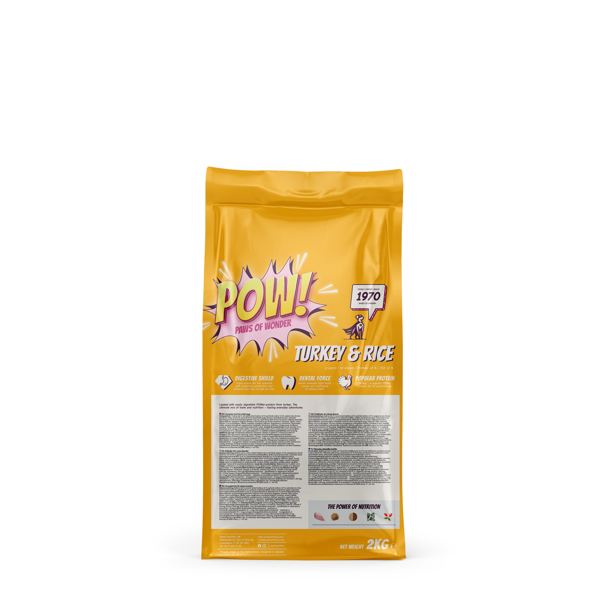 POW! Dog Adult Turkey & Rice
