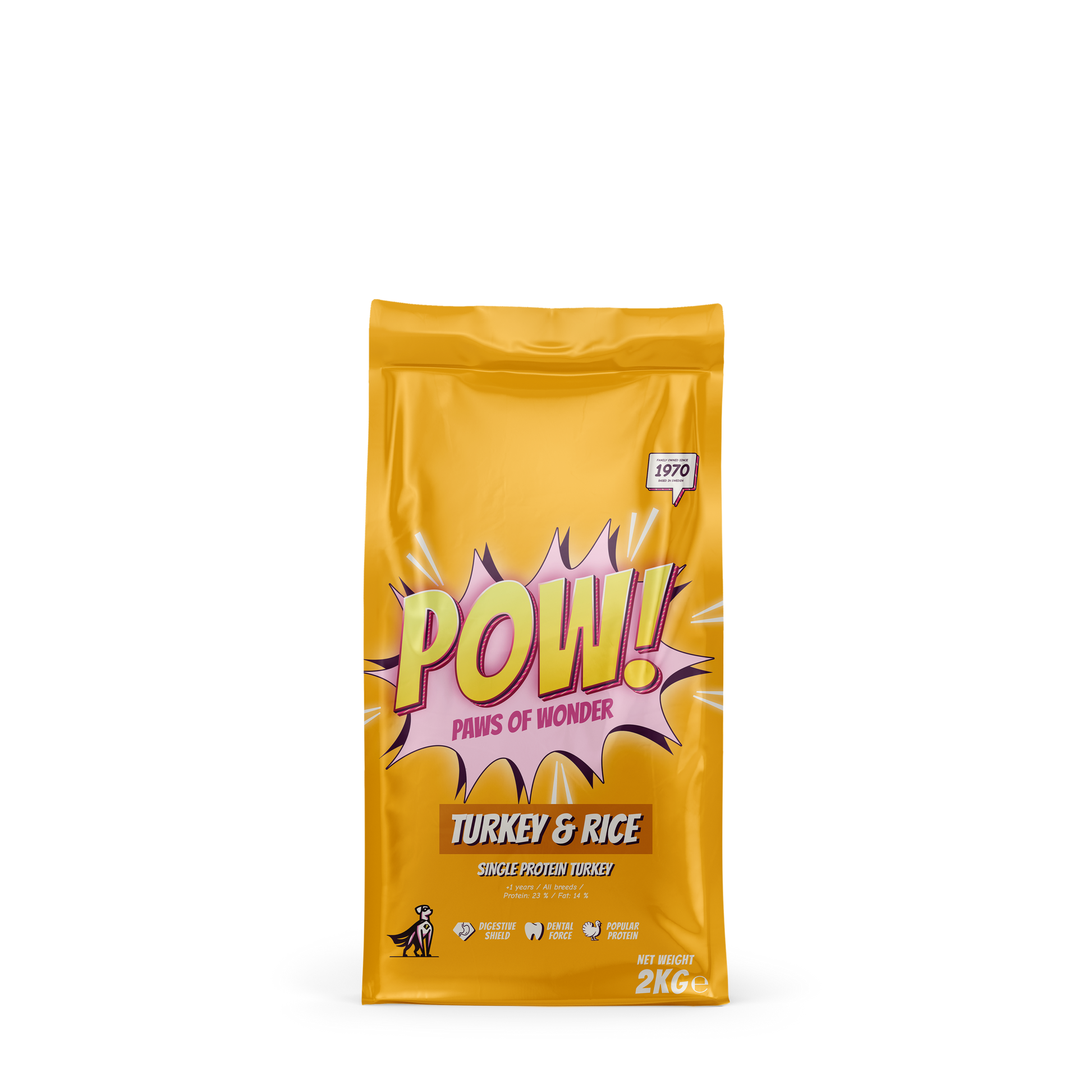 POW! Dog Adult Turkey & Rice
