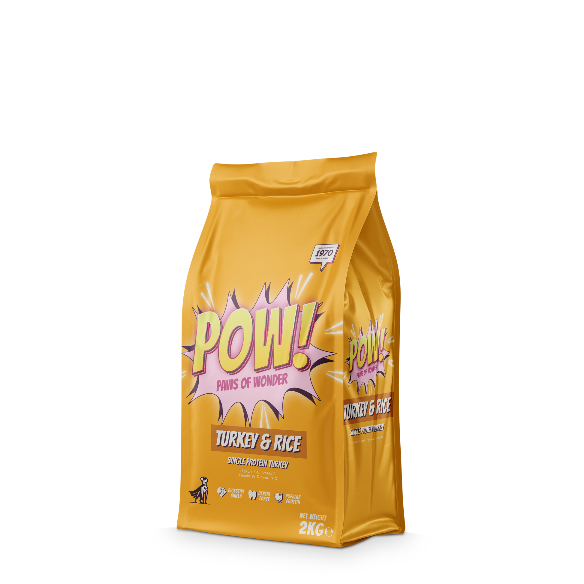 POW! Dog Adult Turkey & Rice