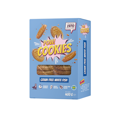 POW! Dog Cookie Grain Free Whitefish