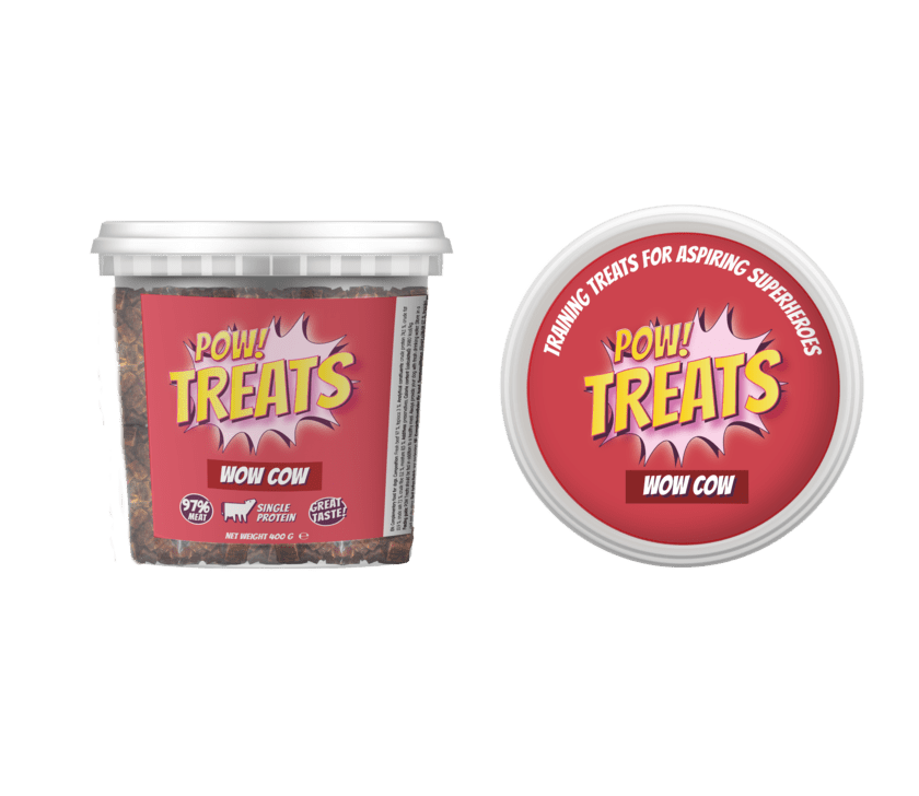 POW! Treats Wow Cow - Handla på Gaston