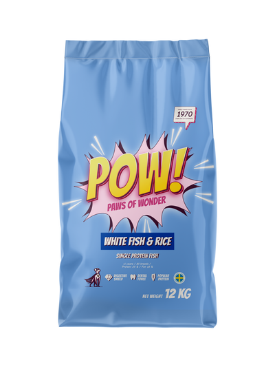 POW! Dog Adult White Fish & Rice