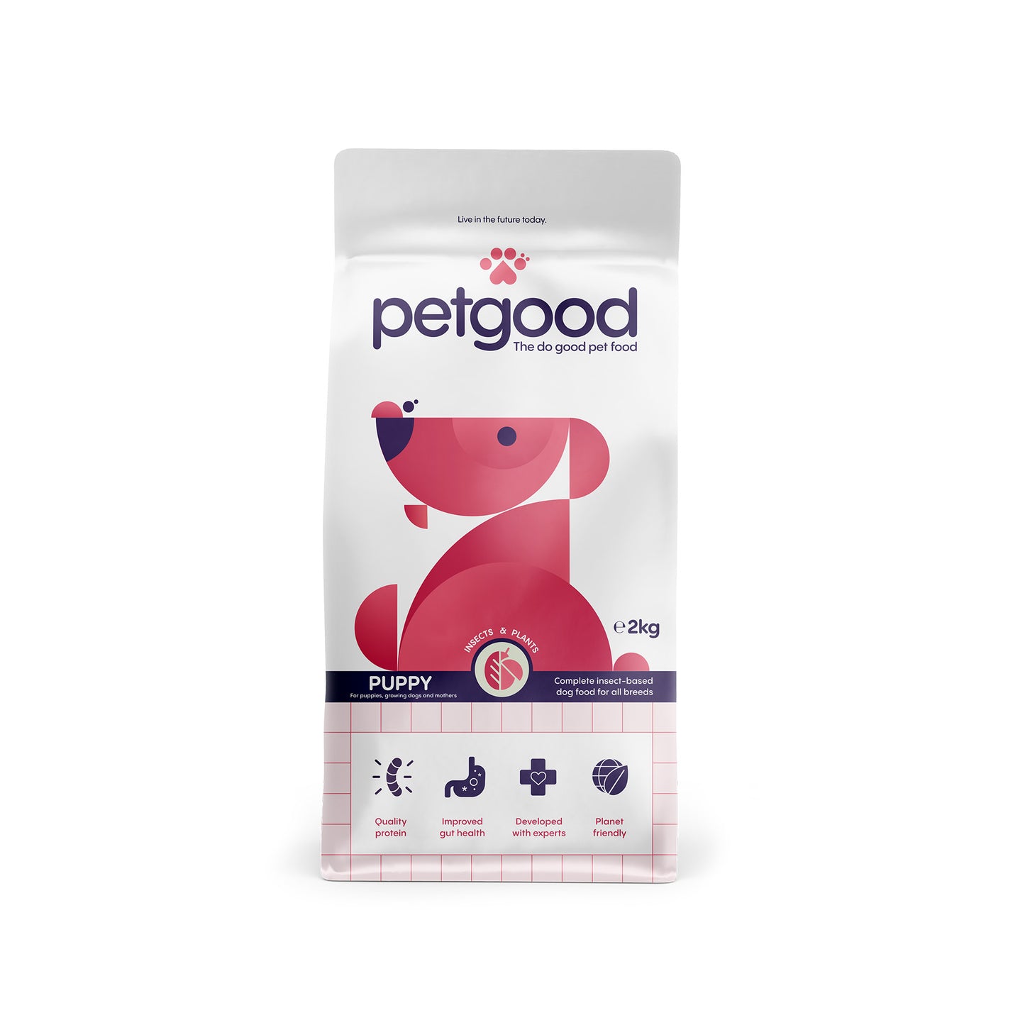 Petgood insektsbaserat premiumfoder - valp