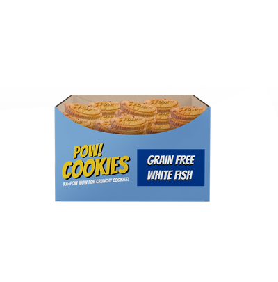 POW! Dog Cookie Grain Free Whitefish