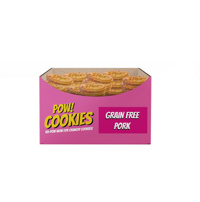 POW! Dog Cookie Grain Free Pork