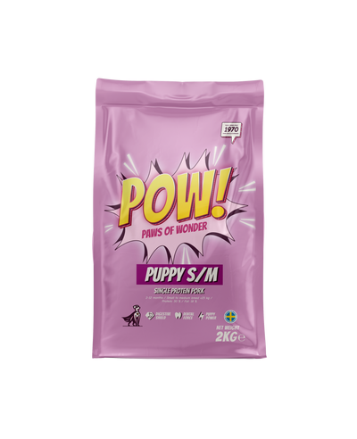 POW! Dog Puppy Small / Medium Pork