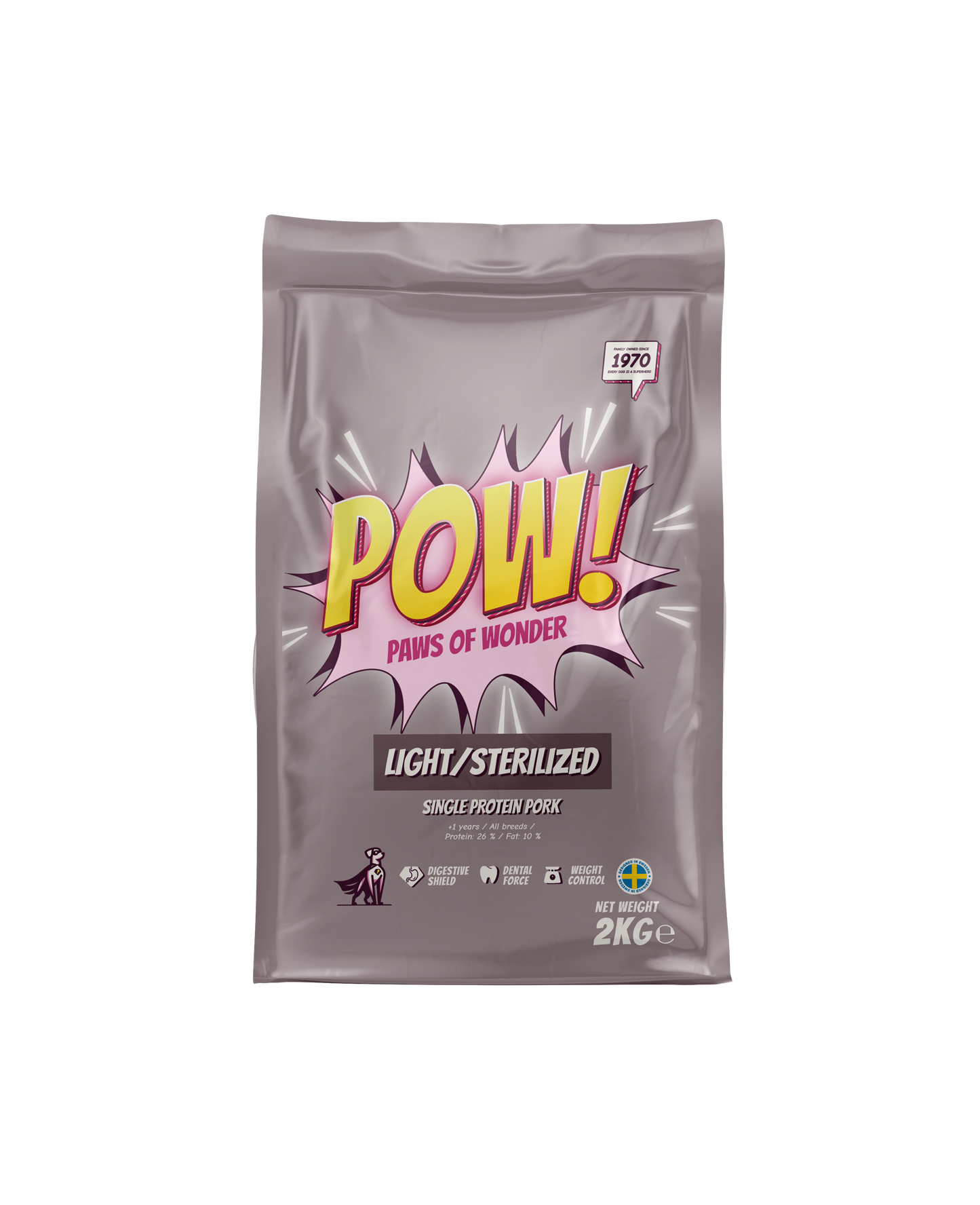 POW! Dog Light/Sterilized