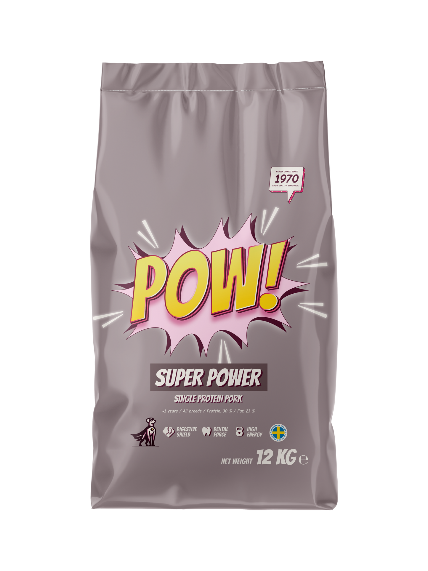 POW! Dog Super Power